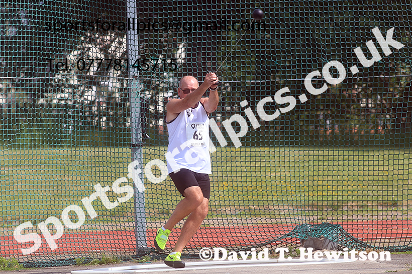 Hammer, 2025 NEMAA Track and Field, Monkton. Photo: David T. Hewitson/Sports for All Pics